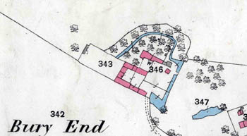 Burdelys Manor in 1883